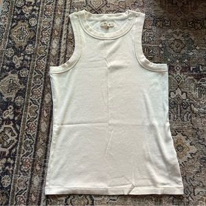 Madewell Brightside Tank Top, NWOT (small, white)